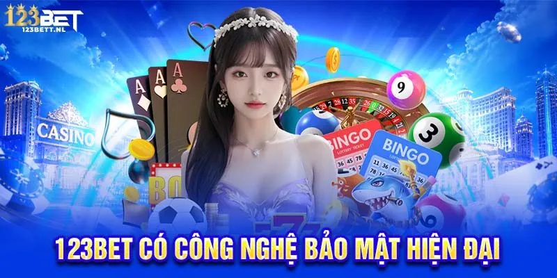 123Bet có công nghệ bảo mật hiện đại