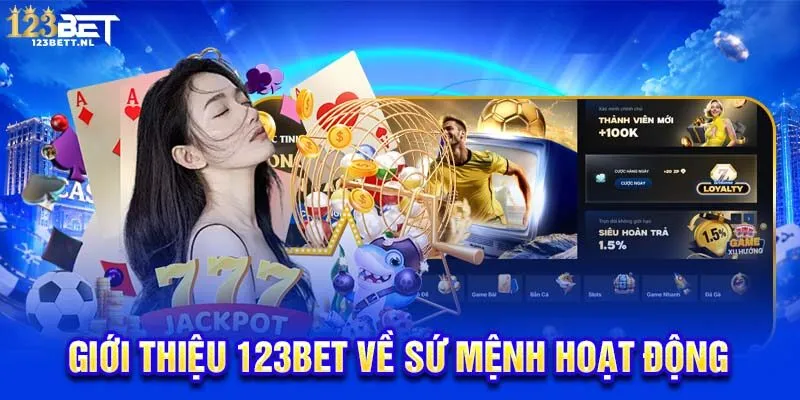 Giới thiệu 123Bet về sứ mệnh hoạt động